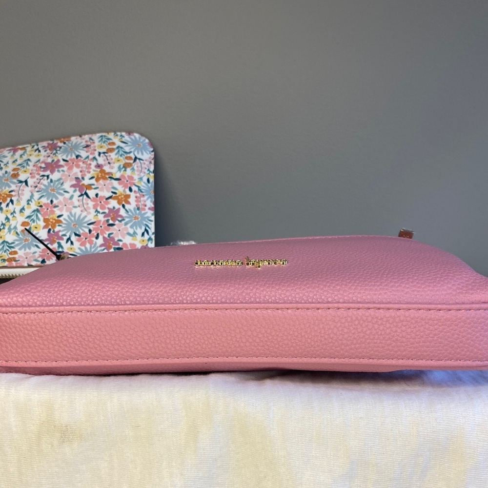 Nanette Lepore Ayanna Crossbody Bag & Pouch – Bedrose Cottage Floral – NWT - Picture 9 of 9